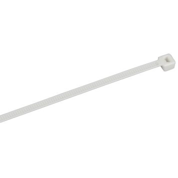 Хомут P6.6 самозатухающий белый 3,6х150мм 100шт/упак IEK