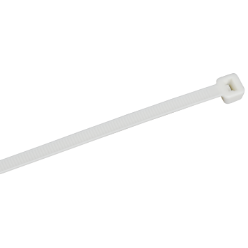 Хомут P6.6 самозатухающий белый 4,8х200мм 100шт/упак IEK