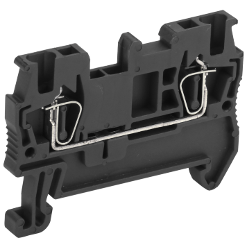 Клемма пружинная КПИ 2в-1,5 17,5А черный IEK