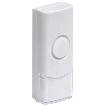 Кнопка для звонка беспроводного КЗБ2 IP44 белая IEK