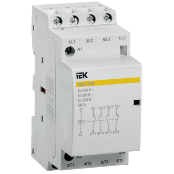 Контактор модульный КМ20-22М AC IEK