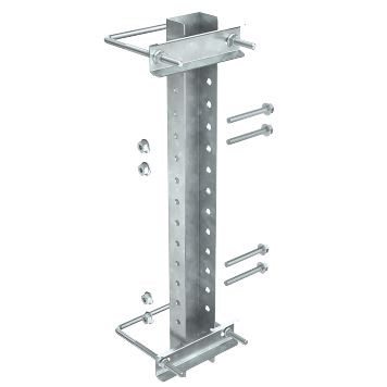 Крепление к опорам огражд. 40-62мм для 2-консолей IEK