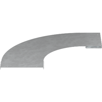 Крышка пов. лестн. LESTA 90град осн. 300мм R300 HDZ IEK