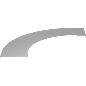 Крышка пов. лестн. LESTA 90град осн. 300мм R600 IEK
