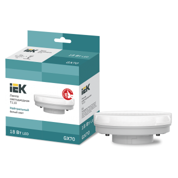 Лампа LED T110 таблетка 18Вт 230В 4000К GX70 IEK