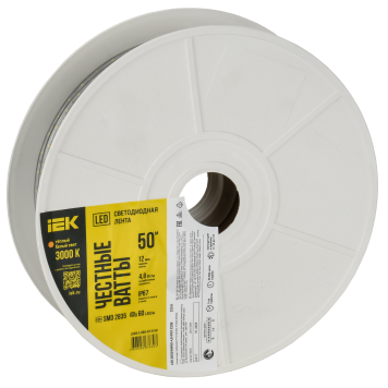 Лента LED 50м LSR-2835WW60-4,8-IP67-220В IEK