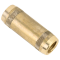 Муфта соединительная d=16мм латунь IEK