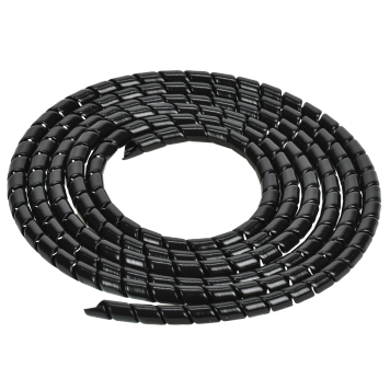 Спираль монтажная СП-09 черная (2м/упак) IEK