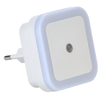 Светильник-ночник 018 квадрат датчик осв. 220В IEK