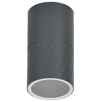 Светильник уличный 5110 потолочный GU10 IP65 серый IEK