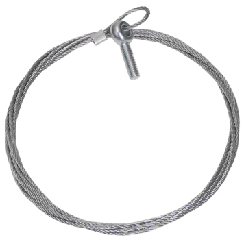 Стальной трос с рым-болтом М6х10000 IEK