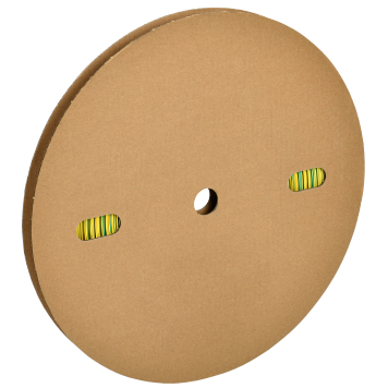 Трубка термоусадочная ТТУ нг-LS 18/9 жел-зел 100м/упак IEK