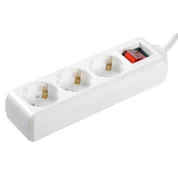 Удлинитель У03К 3 места 2P+PE/1,5 метра 3х1мм2 16А/250 IEK