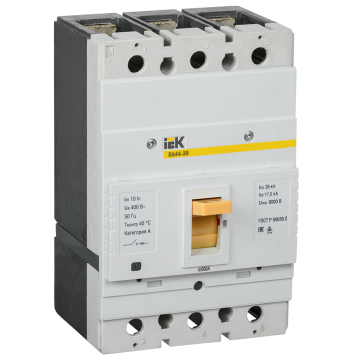 Выкл. авт. ВА44-39 3Р 500А 35кА IEK