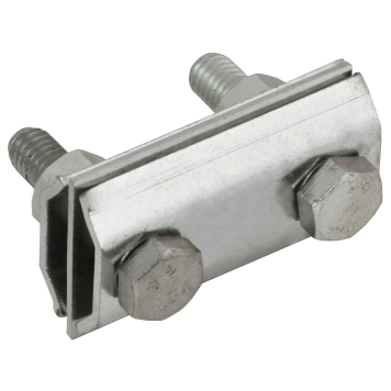 Заж. соед. двойн. сквозной пр.-пр. 8мм нерж. сталь IEK