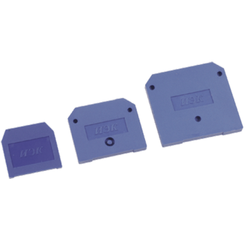 Заглушка для ЗНИ-10мм2 (JXB70A) синий IEK