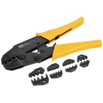 ARMA2L 3 Набор клещи обжимные КО-01 + 4 смен. матр. IEK