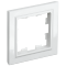 BRITE Рамка 1-мест. РУ-1-БрБ бел. IEK