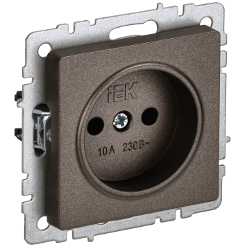 BRITE Роз. без з/к/ш 10А РС10-1-0-БрТБ бр. IEK