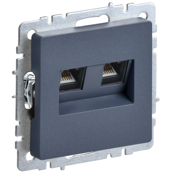 BRITE Роз. комп. 2-ая RJ45 кат.5E РК10-2-БрМ мар. IEK