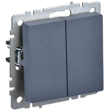 BRITE Выключ. 2-кл. прох. 10А ВС10-2-6-БрМ мар. IEK