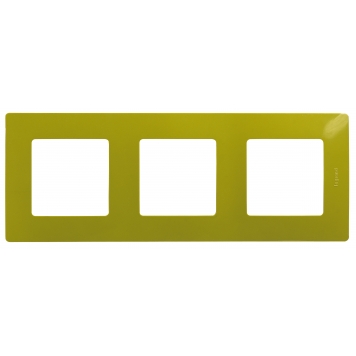 ETIKA Рамка 3-мест. зел.