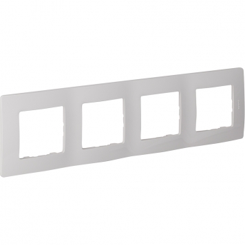 ETIKA Рамка 4-мест. бел.