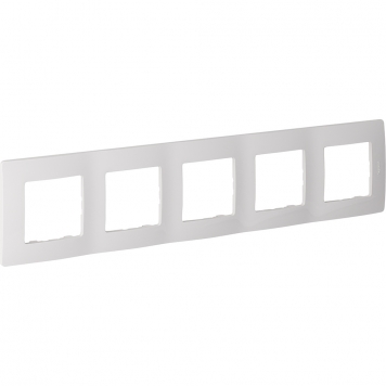 ETIKA Рамка 5-мест. бел.