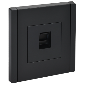 FORTE&PIANO Роз. комп. RJ45 кат.6 FP131 чер. IEK