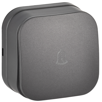 GLORY Выключ. 1-кл. самов о/у 10А ВСс20-1-0-ХСм сталь м. IEK