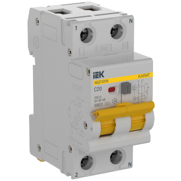 KARAT АВДТ32EM C20 30мА тип A IEK