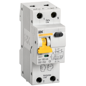 KARAT АВДТ 32 C63 100мА тип A IEK