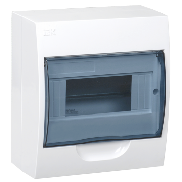 KREPTA 3 Корпус пластиковый ЩРН-П-8 IP41 белый IEK