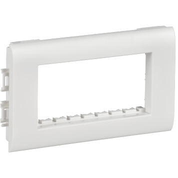 METRA Рамка и суппорт на 4 модуля 75мм белый IEK