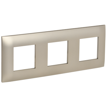 SKANDY Рамка 3-мест. SK-F03Sh шамп. IEK