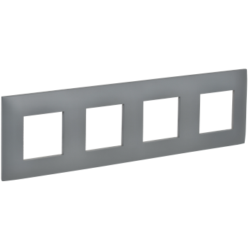 SKANDY Рамка 4-мест. SK-F04Gr сер. IEK