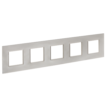 SKANDY Рамка 5-мест. SK-F25Sh стекло шамп. IEK