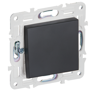 SKANDY Выключ. 1-кл. перекр. 10А SK-V03Bl черн. IEK