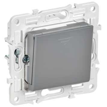 SKANDY Выключ. карточный 30А SK-V15Gr сер. IEK