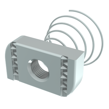 STRUT-гайка с конусной пруж. М6 IEK