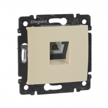 VALENA Роз. телефонная RJ11 сл. к.