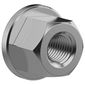 Гайка фланцевая М6 IEK