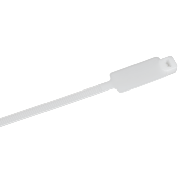 Хомут P6.6 маркерный белый 4,8х190мм 100шт/упак IEK