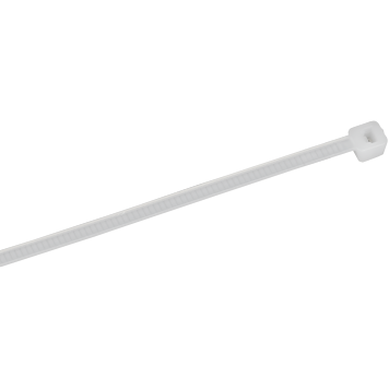 Хомут P6.6 стандартный белый 2,5х100мм 100шт/упак IEK