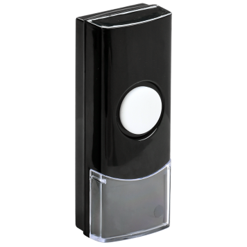 Кнопка для звонка беспроводного КЗБ2 IP44 черная IEK