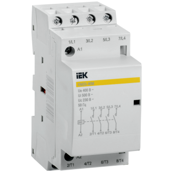 Контактор модульный КМ20-40М AC IEK