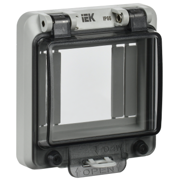 Крышка защитная для выреза в шкафу 4 модуля IP66 IEK