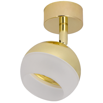 Светильник 4011 настенно-потолочн. GX53 золото IEK