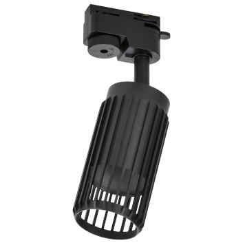 Светильник 4206 декор. трековый GU10 черный IEK