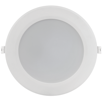 Светильник LED ДВО 1716 белый круг 18Вт 6500К IP40 IEK